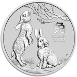 Srebrnik Lunar III - 2023 - leto zajca - 1kg - Year of the Rabbit