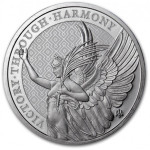 Srebrnik St. Helena 1oz  The Queens Virtues Victory  2021 (trezor)