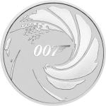 Srebrnik Tuvalu 2020 1oz $1 (TVD) James Bond 007 (trezor)