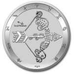 Tokelau 1 oz sreb. Astrološka znam. 2021 SAGITTARIUS/STRELEC (trezor)