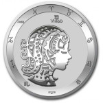 Tokelau 1 oz srebrnik Astrološka znamenja 2021 VIRGO / DEVICA (trezor)