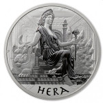 Tuvalu 1 oz srebrnik Gods of Olympus HERA 2022 (trezor)