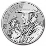 Tuvalu 1 oz srebrnik JOHN WAYNE The Duke 2020 (trezor)
