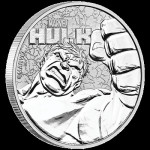Tuvalu 1 oz srebrnik Marvel Hulk 2019 (trezor)