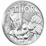 Tuvalu 1 oz srebrnik Marvel THOR 2018 (trezor)