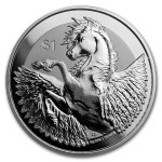 Virgin Islands 1 oz srebrnik Pegasus 2019 (trezor)