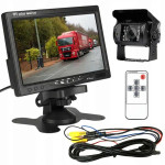 12-24V univerzalni komplet LCD monitor in kamera za vzvratno vožnjo 7″