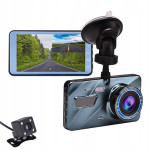 Arm 12Mpx full HD avto kamera snemalna LCD 4″ prises + zadnja IR kam