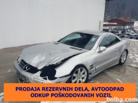 Mercedes razred SL Mercedes-Benz SL-Razred SL 500 Avt., letnik 2002...