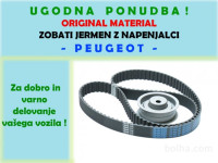 JERMEN ZOBATI PEUGEOT 1,6HDI Z NAPENJALCI ORIGINAL MATERIAL