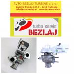 TURBINA ALFA ROMEO JEEP 2.0 D 821785, 822751, OBNOVA