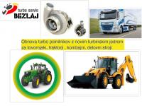 TURBINA JCB LEYLAND PERKINS AWD BEDFORD 3.8D 3.9D 4.0D , OBNOVA