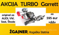Turbo GARRETT original za VW, AUDI, SEAT,ŠKODA 2,0 TDi za