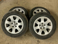 Audi a4 alu platišča feltne 15 col gume 195 65 r15