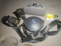 fiat panda 2004 1.1 airbag set kit pasovi blazina voznik sovoznik raču
