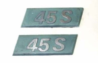 Fiat Uno 45s napisi, napis, značke, značka