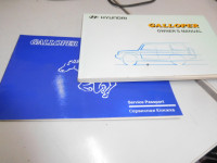 Hyundai GALLOPER NAVODIL AZA UPORABO