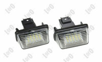 LED luč registrske tablice – Citroën / DS / Peugeot (ABAKUS L38-210-00
