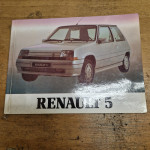 Navodila za uporabo Renault 5