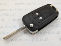 ohišje za ključ OPEL