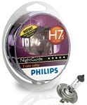 Par žarnic Philips 12V H7s 55W Night Guide