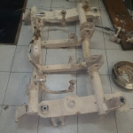 R Kangoo 1, 2006, 4x4, zadnji most, diferencial, roke, diski, polos