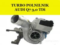 TURBINA AUDI Q7 3,0 TDi-TURBO POLNILNIK NOVI