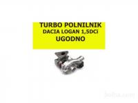 TURBINA DACIA LOGAN 1,5 DCi TURBO TURBO POLNILNIK