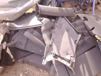 VW volkswagen caddy golf 6 gti črna notranjost komplet set senčniki