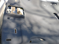 VW volkswagen golf 6 gti 3v strop črna notranjost strop senčniki držal