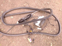 VW volkswagen golf 6 ključavnica vrat desno kljuka tesnilo kabli