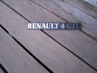 Značka RENAULT 4 GTL