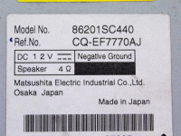 DESNA MEGLENKA OEM N. 86201SC440 ORIGINAL REZERVNI DEL SUBARU FORESTER