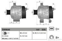 Alternator Seat, Fiat, 55 A, 66 mm