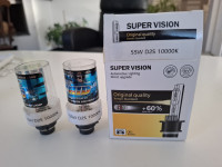 D2S ŽARNICA XENON 55W 10000K NOVE CENA ZA 2 KOM