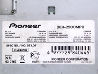SKLOPKA OEM N. DEH-2900MPB ORIGINAL REZERVNI DEL OPEL AGILA A H00 (200