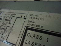RADIO CD / OJACEVALNIK / IMETNIK HIFI OEM N. 1560730930 ORIGINAL REZER