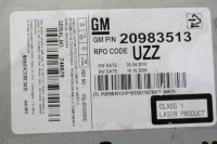 RADIO CD / OJACEVALNIK / IMETNIK HIFI OEM N. 20983513 ORIGINAL REZERVN