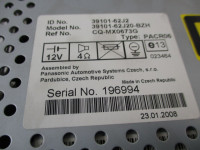 RADIO CD / OJACEVALNIK / IMETNIK HIFI OEM N. 39101-62J2 ORIGINAL REZER