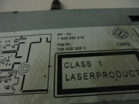 RADIO CD / OJACEVALNIK / IMETNIK HIFI OEM N. 73534323320 ORIGINAL REZE