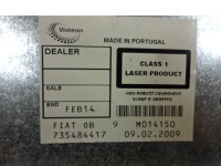 RADIO CD / OJACEVALNIK / IMETNIK HIFI OEM N. 735484417 ORIGINAL REZERV