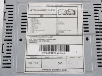 RADIO CD / OJACEVALNIK / IMETNIK HIFI OEM N. 96647740 ORIGINAL REZERVN