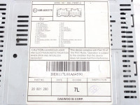 RADIO CD / OJACEVALNIK / IMETNIK HIFI OEM N. 96989221 ORIGINAL REZERVN