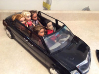 Avto, igrača Bratz , Barbie