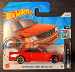 Hot wheels, Hotwheels, Hotwhels, Mercedes - Benz 560 SEC AMG, rdeča