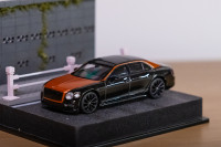 1:64 MiniGT Bentley Flying Spur Orange flame onyx - "JDM"