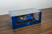 1:64 PosterCars Pagani Zonda F - Argentina blue