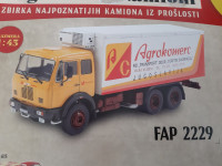 Kovinska maketa model FAP 2229 kamion Kladuša Agrokomerc 1/43 1:43 _BN