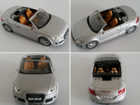 Kovinski model Audi TT, Longwell, 1/43, 10 cm - slabše ohranjen