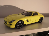 Kovinski model avta Mercedes benz SLS AMG 1:18